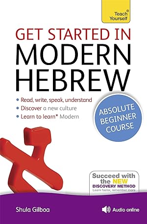 Bild des Verkufers fr Get Started in Modern Hebrew Book/CD Pack: Teach Yourself zum Verkauf von moluna