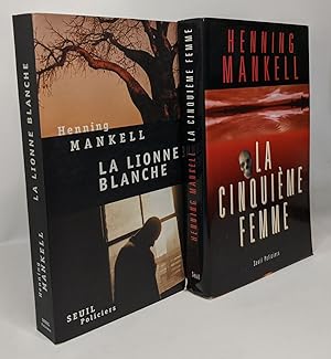 Bild des Verkufers fr La Lionne blanche + La cinquime femme - 2 livres zum Verkauf von crealivres