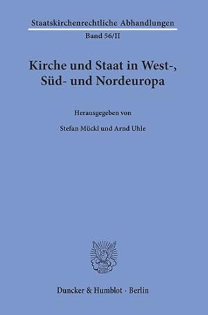 Immagine del venditore per Kirche Und Staat in West, Sud Und Nordeuropa. -Language: german venduto da GreatBookPrices