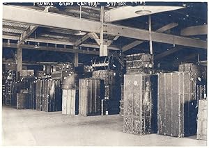 Seller image for NYC. Grand Central Depot. Trunks at Grand Central Terminal, late 19th century for sale by Lirolay