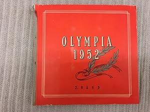 Imagen del vendedor de Olympia 1952. 2. Band. Die Olympischen Spiele 1952 a la venta por Genossenschaft Poete-Nscht