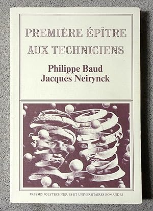Seller image for Premire ptre aux techniciens. for sale by La Bergerie