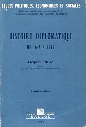 Histoire diplomatique de 1648 a 1919