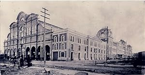 Seller image for NYC. Grand Central Depot, Rear 45nd Street faade & East faade on Park Ave, gelatin photo print, photo taken 1872 for sale by Lirolay