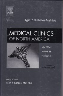 Seller image for Medical Clinics of North America Volume 88 Number 4 July 2004: Type 2 Diabetes Mellitus for sale by Never Too Many Books