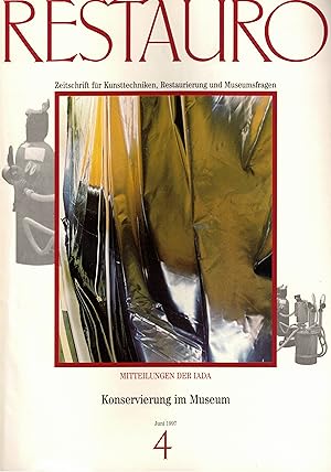Seller image for Restauro. Einzelheft 4 Juni 1997. Zeitschrift fr Kunsttechniken, Restaurierung und Museumsfragen. Mitteilungen der IADA (103. Jahrgang) for sale by Paderbuch e.Kfm. Inh. Ralf R. Eichmann