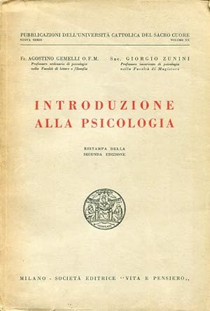 Seller image for Introduzione alla Psicologia for sale by librisaggi