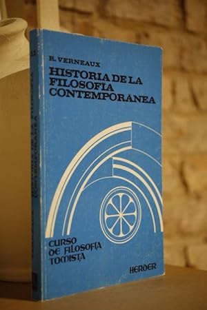 Historia de la filosofía contemporánea. Curso de filosfía tomista.