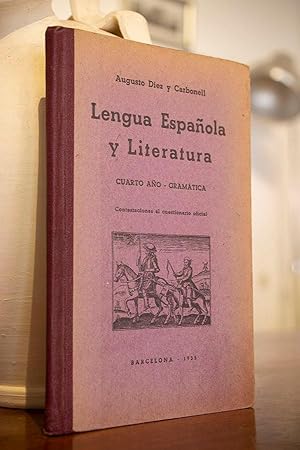 Imagen del vendedor de Lengua espaola y literatura. a la venta por Librera Miau