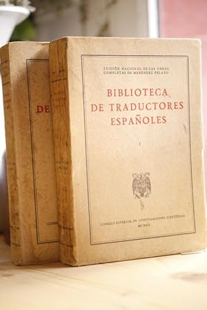 Biblioteca de traductores españoles. Edición preparado por Enrique Sánchez Reyes. I: (Abenatar-Co...