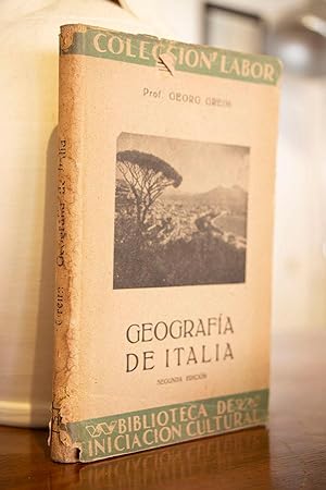 Imagen del vendedor de Geografa de Italia. a la venta por Librera Miau