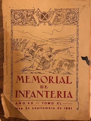 Memorial de Infantería. Año XX. Tomo XL. Septiembre de 1931.