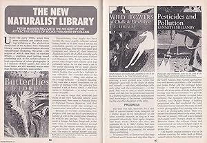 Image du vendeur pour The New Naturalist Library. The History of The Series Published by Collins. This is an original article separated from an issue of The Book & Magazine Collector publication, 1992. mis en vente par Cosmo Books