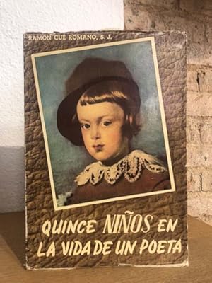 Seller image for Quince nios en la vida de un poeta. Ilustraciones litogrficas de Joaqun Senz Cembrano. for sale by Librera Miau