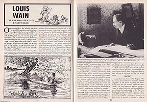 Seller image for Louis Wain. The Man Who Drew Cats. This is an original article separated from an issue of The Book & Magazine Collector publication, 1992. for sale by Cosmo Books