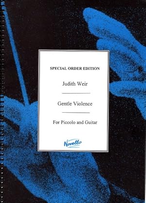 Gentle Violence for Piccolo and Guitar - Full Score