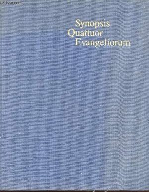 Synopsis Quattuor Evangeliorum : Locis parallelis evangeliorum apocryphorum et patrum adhibitis
