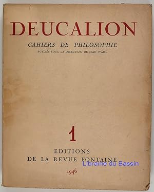 Deucalion 1 Cahiers de philosophie