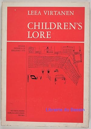 Imagen del vendedor de Children's lore a la venta por Librairie du Bassin