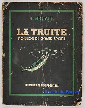 Imagen del vendedor de La truite Poisson de grand sport a la venta por Librairie du Bassin