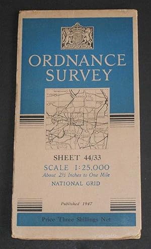 Map Sheet 44/33 - covering Leeds (east part), Osmondthorpe, Barwick in Elmet (part), Colton and A...