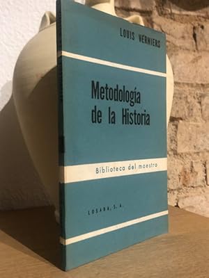 Imagen del vendedor de METODOLOGIA DE LA HISTORIA. Traduccion de Maria l. Navarro a la venta por Librera Miau