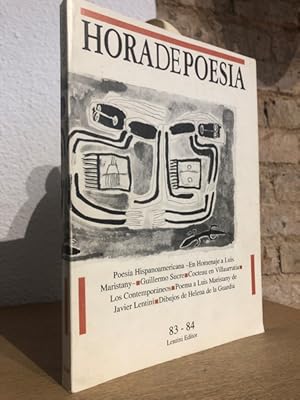 Poesía hispanoamericana. En homenaje a Luis Maristany (Hora de Poesía. Revista de crítica, ensayo...