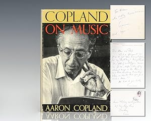 Seller image for Copland on Music. for sale by Raptis Rare Books