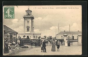 Ansichtskarte Sainte-Adresse, Entrée des Phares, Leuchtturm