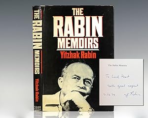 Bild des Verkufers fr The Rabin Memoirs. zum Verkauf von Raptis Rare Books