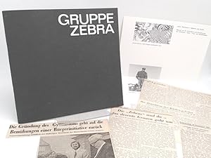 Imagen del vendedor de Gruppe Zebra. Asmus - P. Nagel - Strtenbecker - Ullrich. Stdtisches Museum 12. Oktober bis 9. November 1969. a la venta por Antiquariat Kelifer