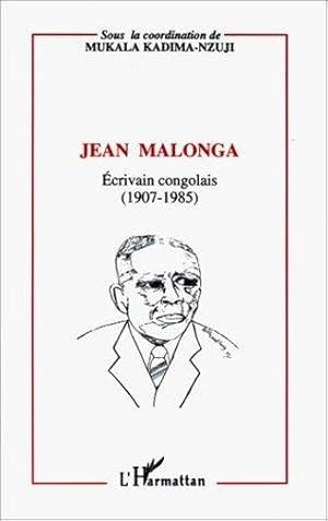 Image du vendeur pour Jean Malonga mis en vente par Chapitre.com : livres et presse ancienne