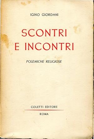 Scontri e incontri - polemiche religiose