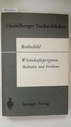 Wirtschaftsprognose. Methoden und Probleme. Heidelberger Taschenbücher (Band 62).