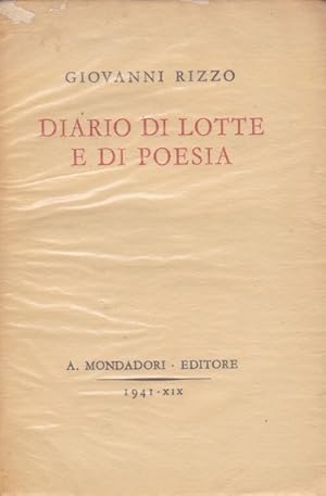 Diario di lotte e di poesia