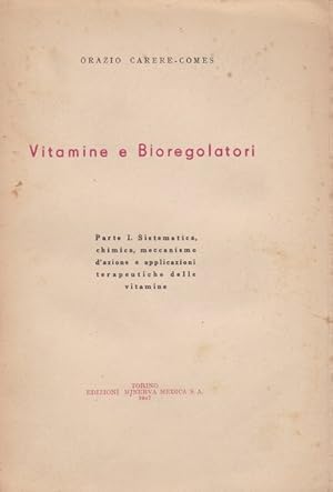 Image du vendeur pour Vitamine e Bioregolatori mis en vente par librisaggi