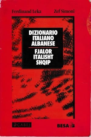 Dizionario italiano albanese - Fjalor italisht shqip