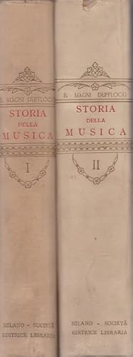 Storia della musica. I. II.