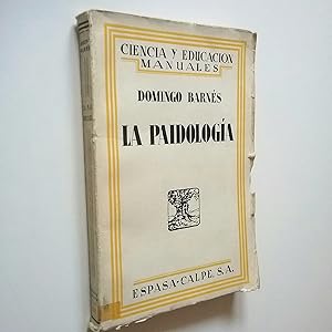 Imagen del vendedor de La Paidologa a la venta por MAUTALOS LIBRERA