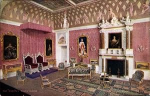 Ansichtskarte / Postkarte Queen's Dolls' House, drawing room or grand salon - Verlag: Tuck 4501