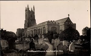 Bild des Verkufers fr Ansichtskarte / Postkarte Southend on Sea Essex, Prittlewell Church zum Verkauf von akpool GmbH