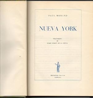 Imagen del vendedor de NUEVA YORK. a la venta por Librería Javier Fernández
