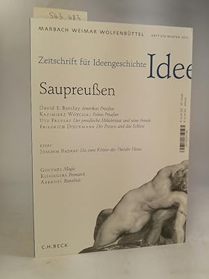 Seller image for Saupreuen. Zeitschrift fr Ideengeschichte. Heft V/4 Winter 2011. [Neubuch] for sale by ANTIQUARIAT Franke BRUDDENBOOKS