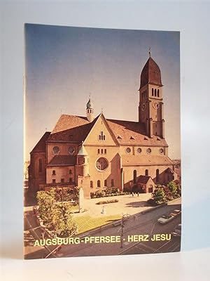 Image du vendeur pour Stadtpfarrkirche Herz Jesu Augsburg - Pfersee und Filialkirche St. Michael. mis en vente par Adalbert Gregor Schmidt