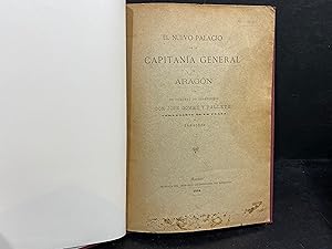 Imagen del vendedor de El nuevo Palacio de la Capitania General de Aragn. a la venta por LIBRERIA ANTICUARIA LUCES DE BOHEMIA