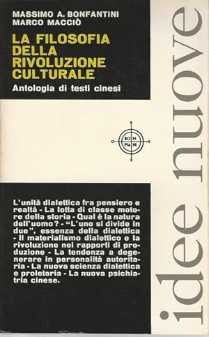 LA FILOSOFIA DELLA RIVOLUZIONE CULTURALE