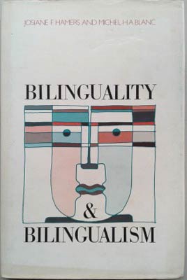 Bild des Verkufers fr Bilinguality and Bilingualism zum Verkauf von SEATE BOOKS