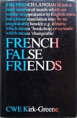 Seller image for French False Friends for sale by SEATE BOOKS