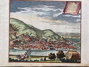 Heidelberg. Ville d Allemagne, Capitale du Palatinat du Rhein, Situee sur la Riviere du Necre . o...