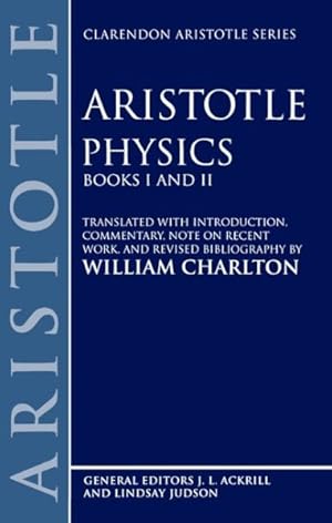 Seller image for Aristotle's Physics, Books One and Two for sale by GreatBookPrices